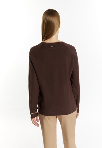 Pull-over DreiMaster Klassik en marron