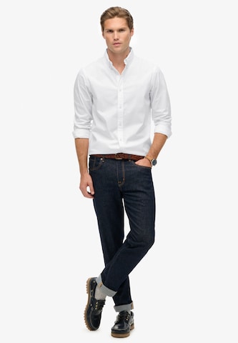 Superdry Regular fit Overhemd 'Essentials Lite' in Wit