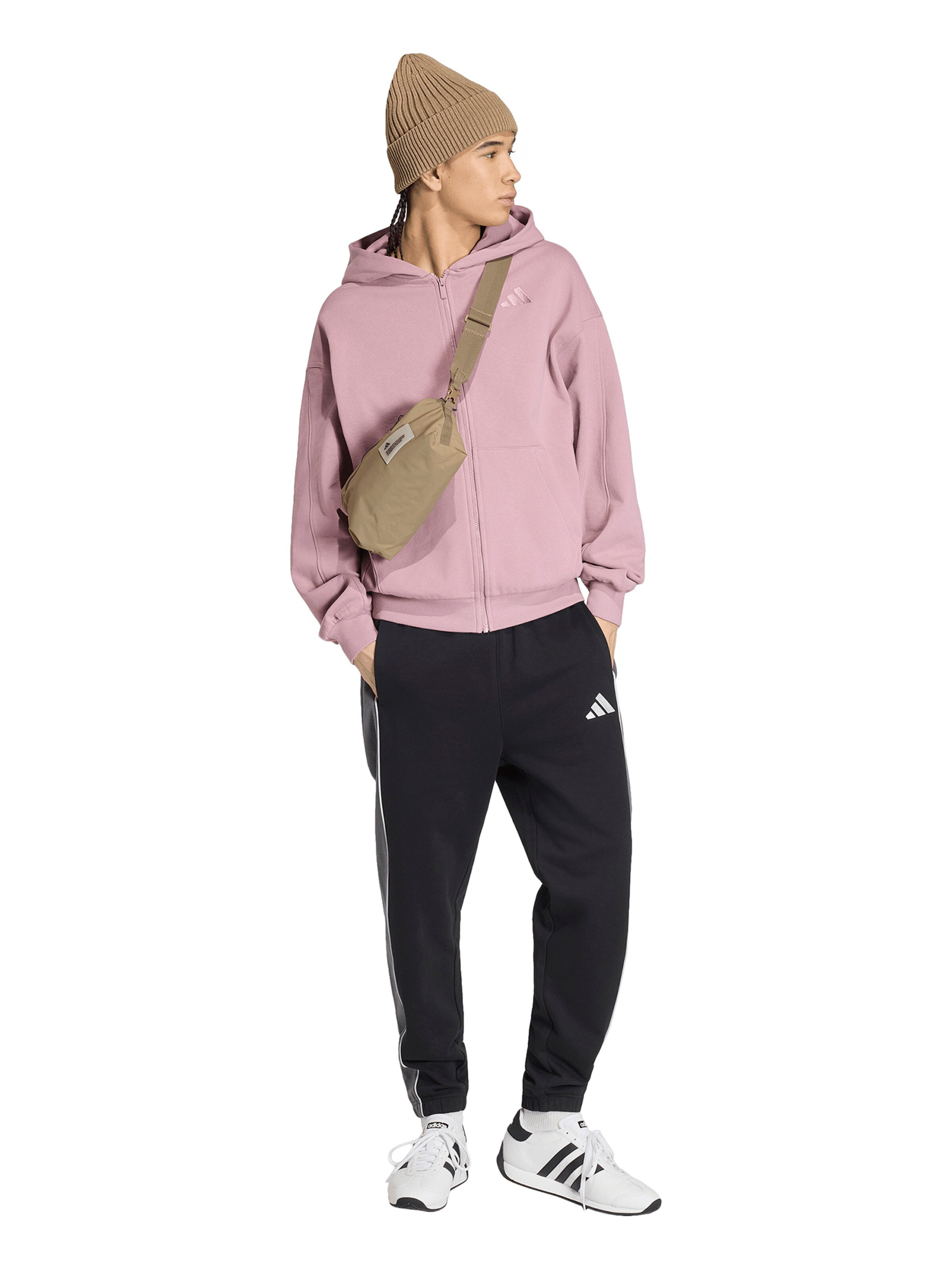 ADIDAS SPORTSWEAR Конический (Tapered) Спортивные штаны в Черный