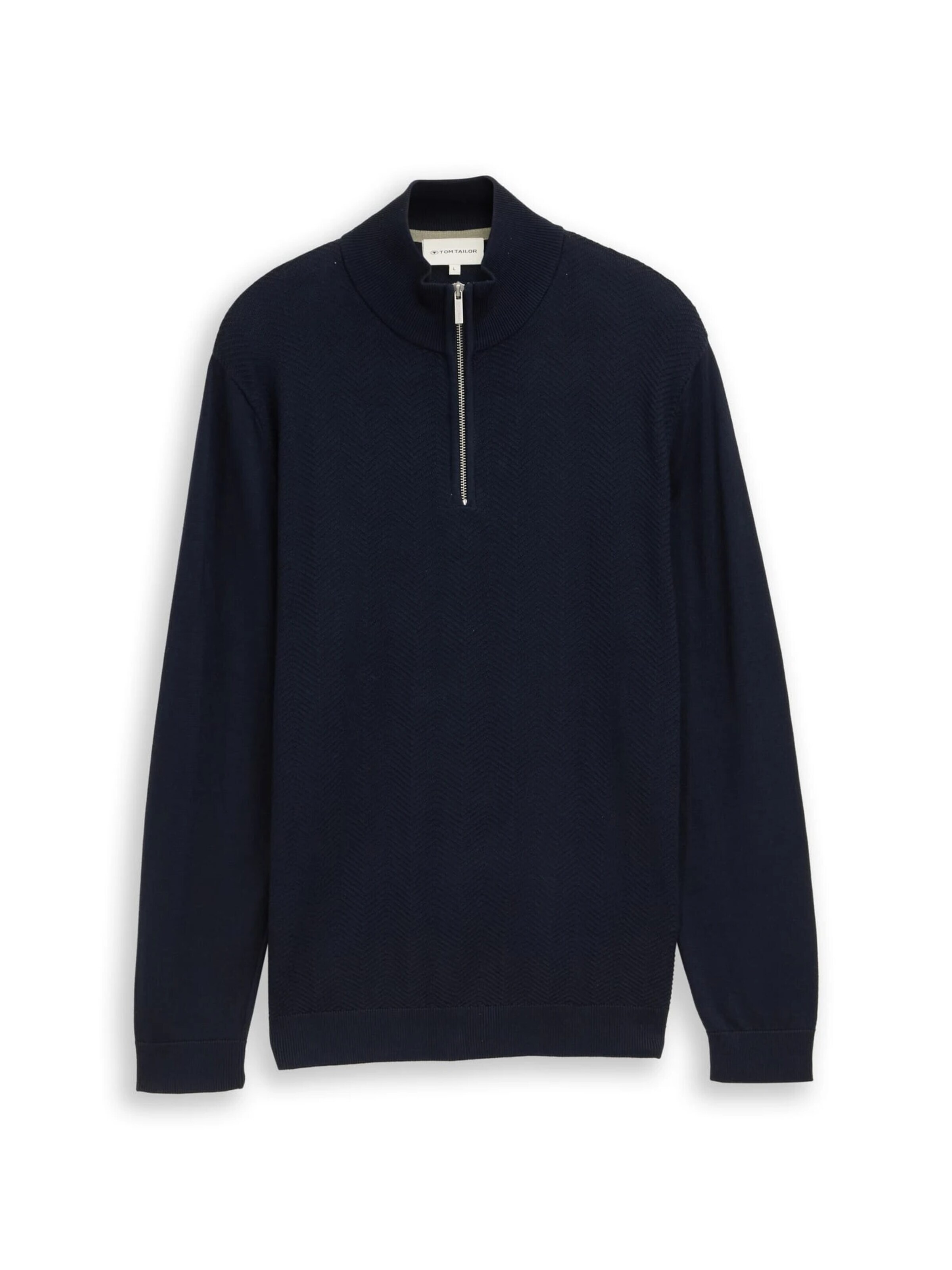 TOM TAILOR Sweater in Blue: front