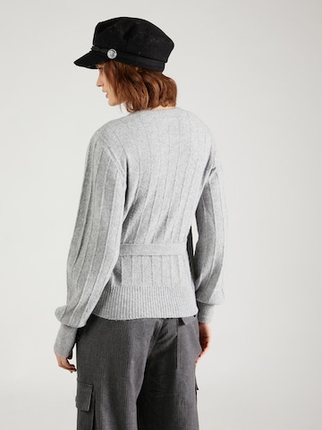 Cardigan 'TRINA' VILA en gris