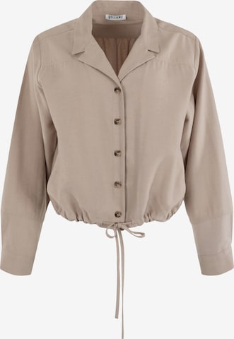 Bellamy Gallery Blouse 'Sachi' in Beige: front