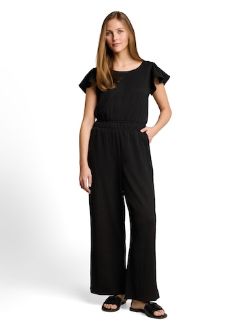 TOM TAILOR DENIM Jumpsuit in Black: front
