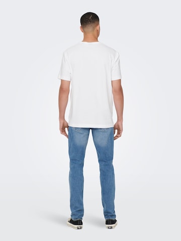 Only & Sons Bluser & t-shirts 'Max' i hvid