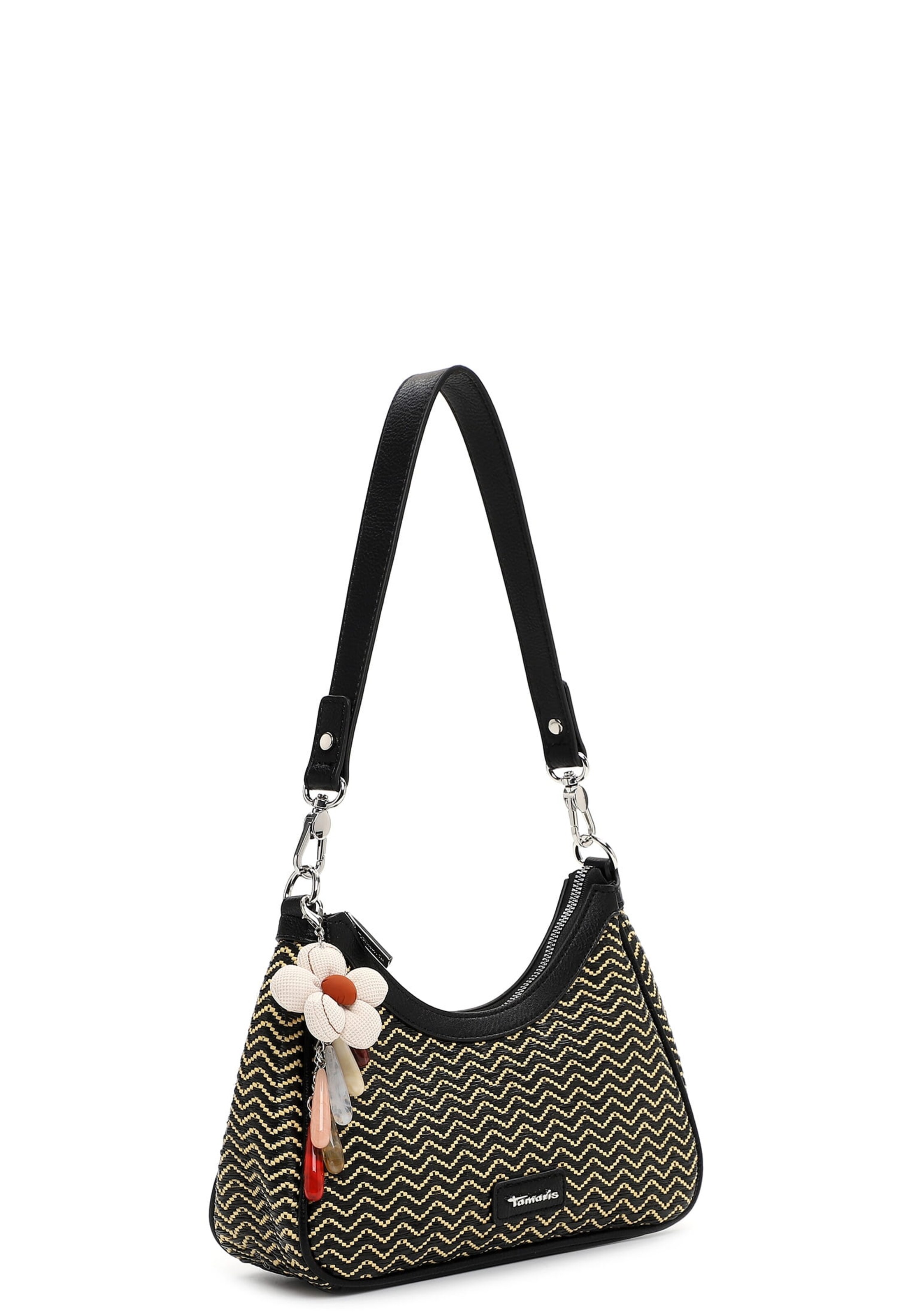 Poche ventrale 'Konstantina' Tamaris en noir