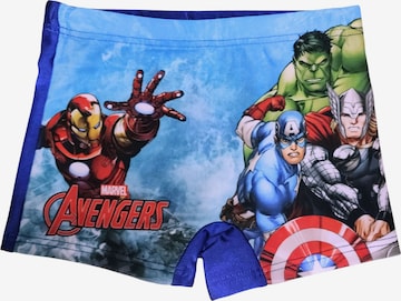 Marvel Avengers Badeshorts 'Avengers' in Blau: Vorderseite