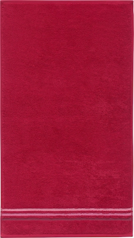 SCHIESSER Towel 'Skyline Color' in Red