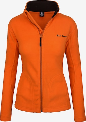 Rock Creek Fleece Jacket in Orange: front