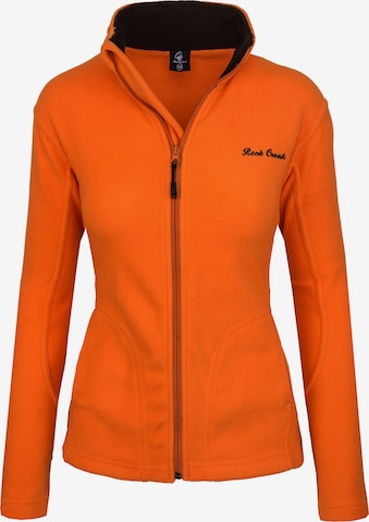 Rock Creek Fleecejacke in Orange: predná strana