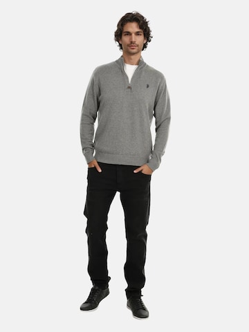 U.S. POLO ASSN. Pullover in Grau
