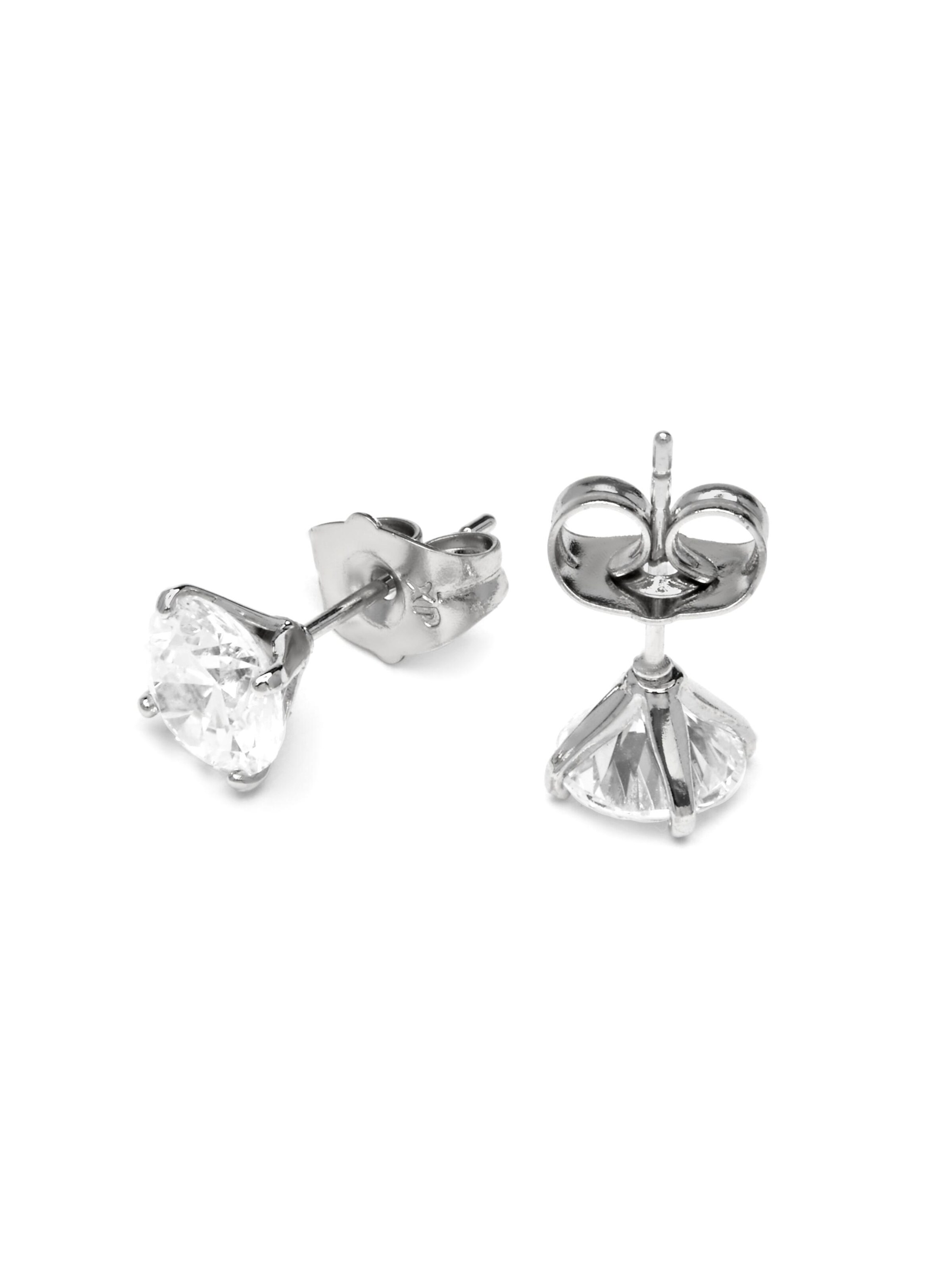 Luxenter Øreringe 'Verak' i sølv: forside