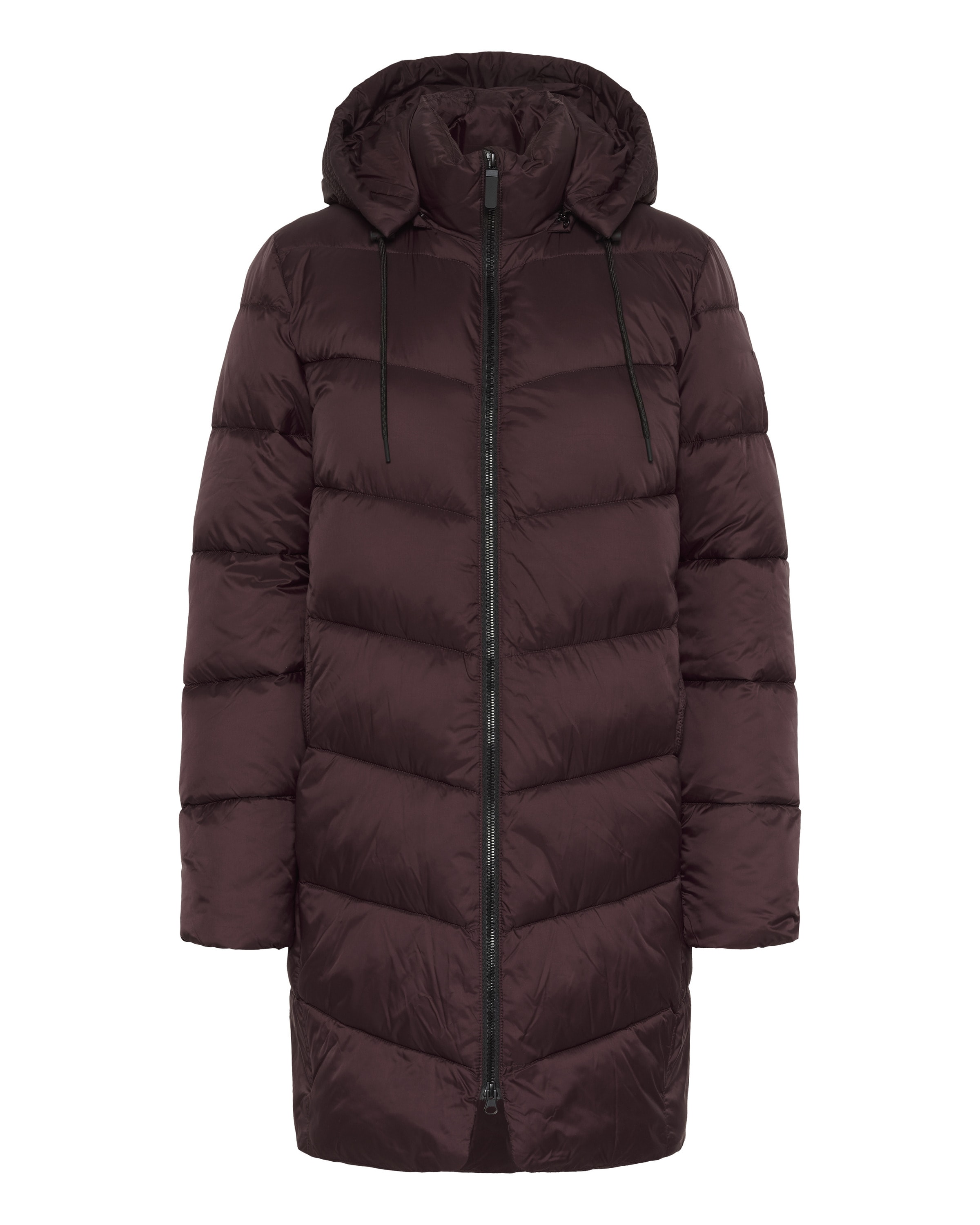 Kaffe Winterjas 'Susanne' in Lila: voorkant