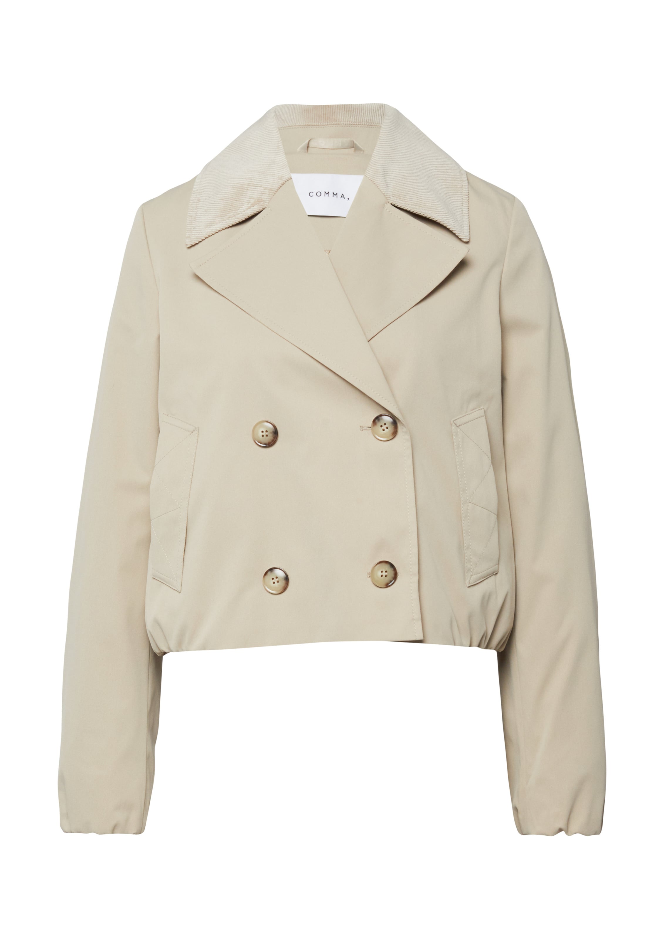 COMMA Between-Season Jacket in Beige: front