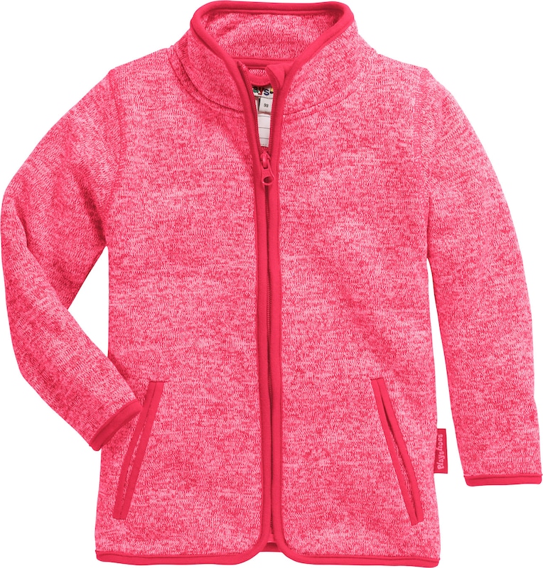 PLAYSHOES Strickfleece in Pink Hellpink CR8349 PLAYSHOES Strickfleece in Pink Hellpink CR8349