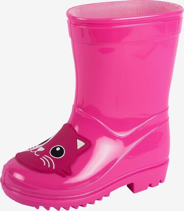 CHICCO Rubber Boots 'Wlaky' in Pink: front