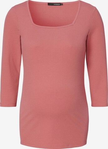 Supermom Shirt 'Square' in Pink