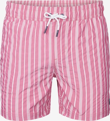 Petrol Industries Uimashortsit 'Reefway' värissä vaaleanpunainen: etupuoli