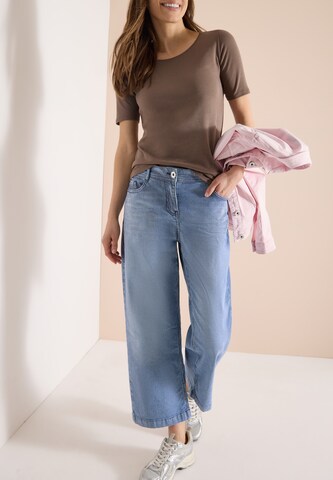 CECIL Wide leg Jeans in White