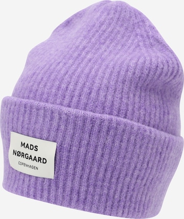 Bonnet 'Tosca Anju' MADS NORGAARD COPENHAGEN en violet : devant