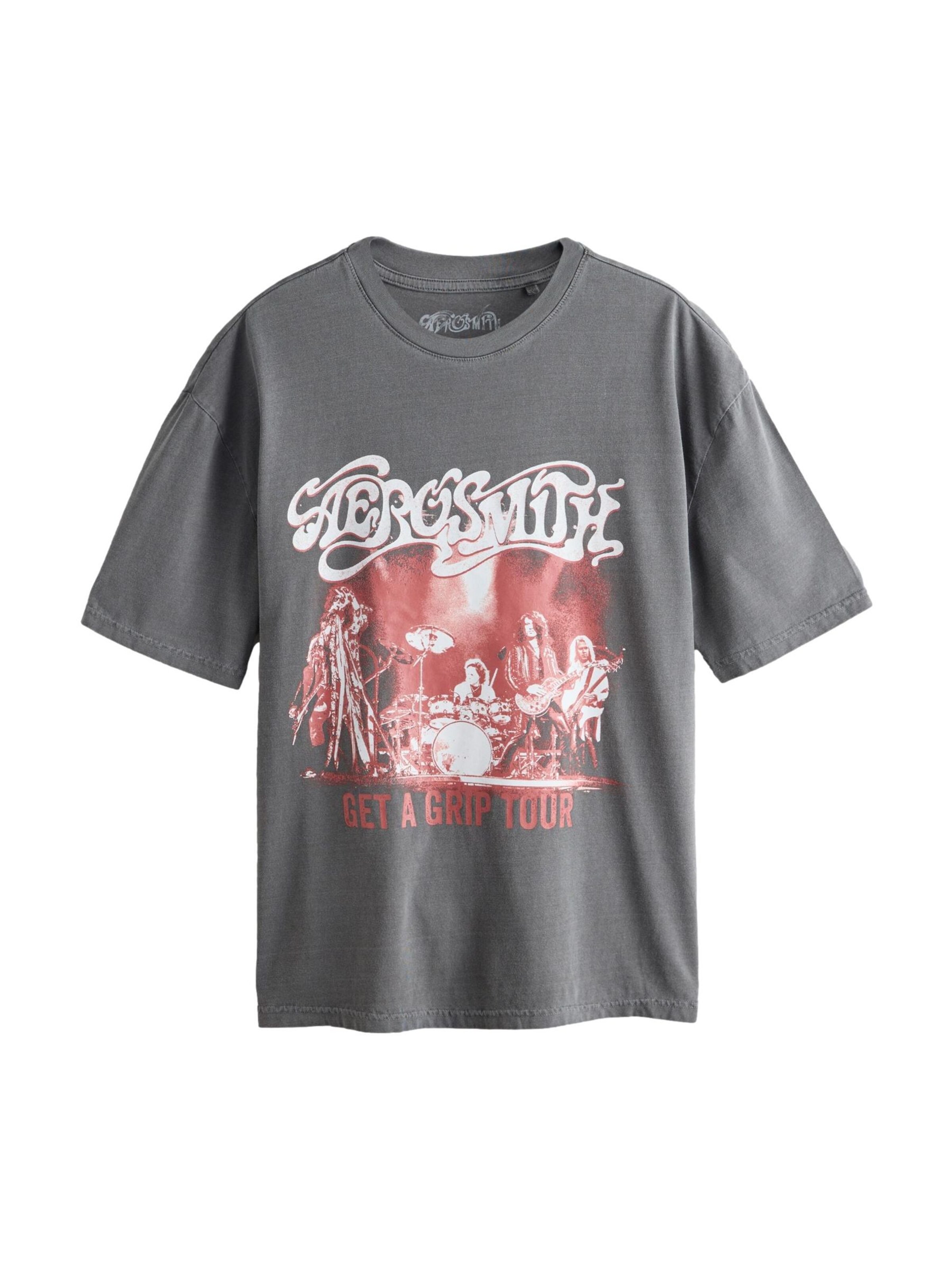 Next T-Shirt in Grau: Vorderseite