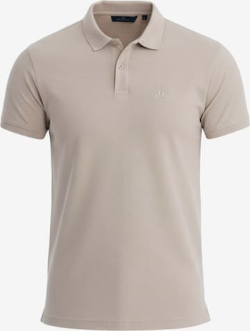 Ombre Shirt in Grau: Vorderseite