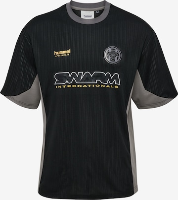 Hummel Trikot in Schwarz: Vorderseite