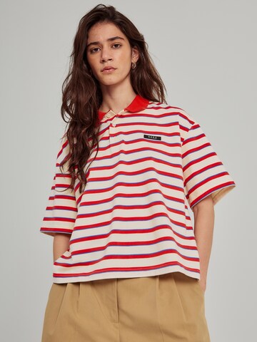 T-shirt 'Dagma' NORR en rouge : devant