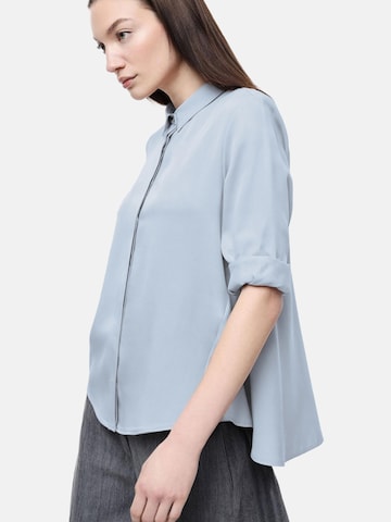 IMPERIAL Blouse 'IMPERIAL CAMICIA CAMICIA' in Blue: front