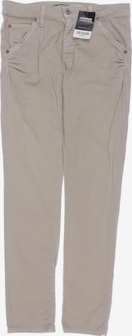 PLEASE Jeans 25-26 in Beige: Vorderseite