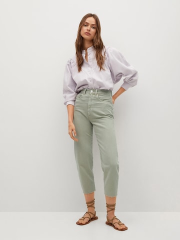 Tapered Jeans 'Village' di MANGO in verde