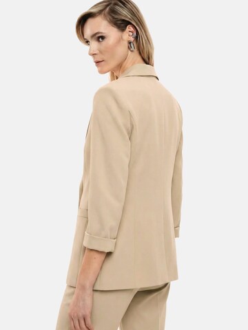 IMPERIAL Blazer 'IMPERIAL GIACCA DOPPIOPETTO 3/4' in Beige