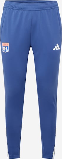 ADIDAS PERFORMANCE Спортивные штаны 'Olympique Lyonnais Tiro 23 Training Bottoms' в Цвет морской волны / Розовый / Белый, Обзор товара
