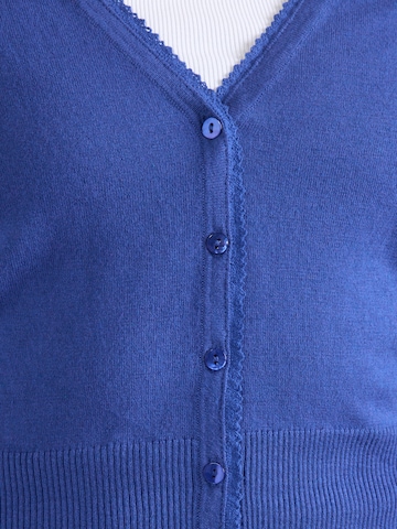 King Louie Pletena jopa 'Cocoon' | modra barva