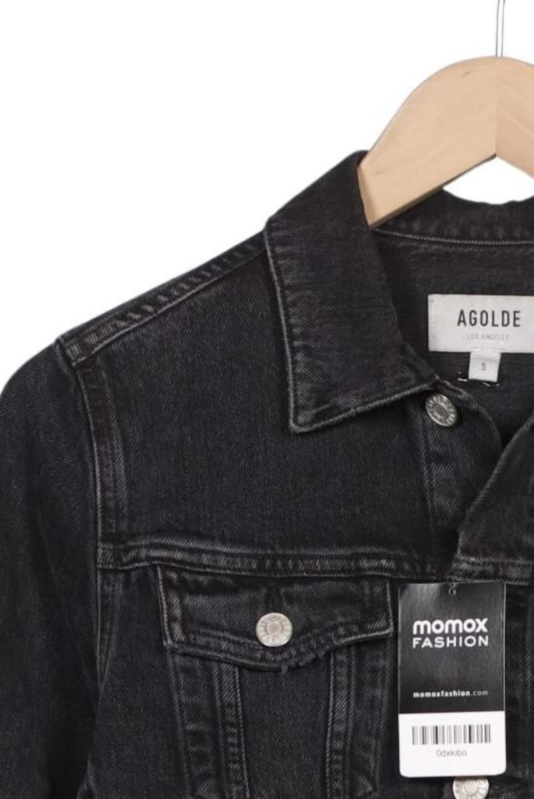 AGOLDE Jacket & Coat in S in Black