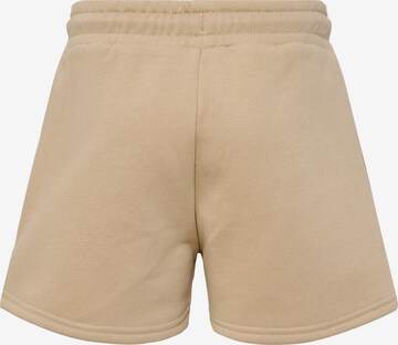 Hummel Regular Shorts 'Pure' in Beige