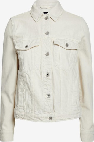 Marks & Spencer Between-Season Jacket in White: front