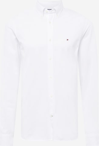 TOMMY HILFIGER Slim Fit Skjorte i hvid: forside