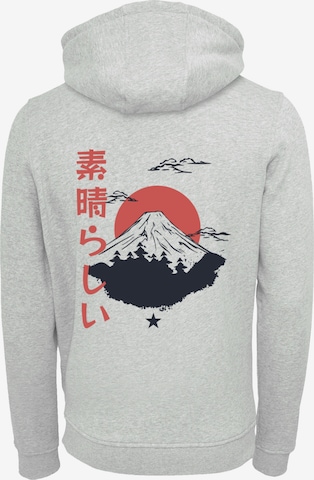F4NT4STIC Sweatshirt 'Mount Fuji' in Grau