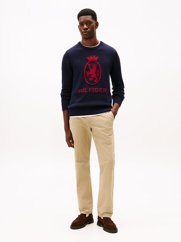TOMMY HILFIGER Pullover in Blau
