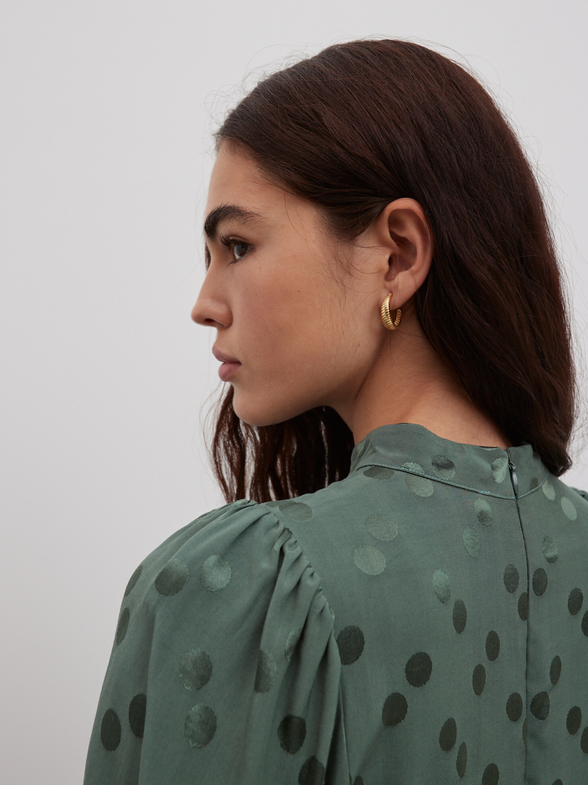 EDITED Producten Jurk 'Cairo' Smaragd