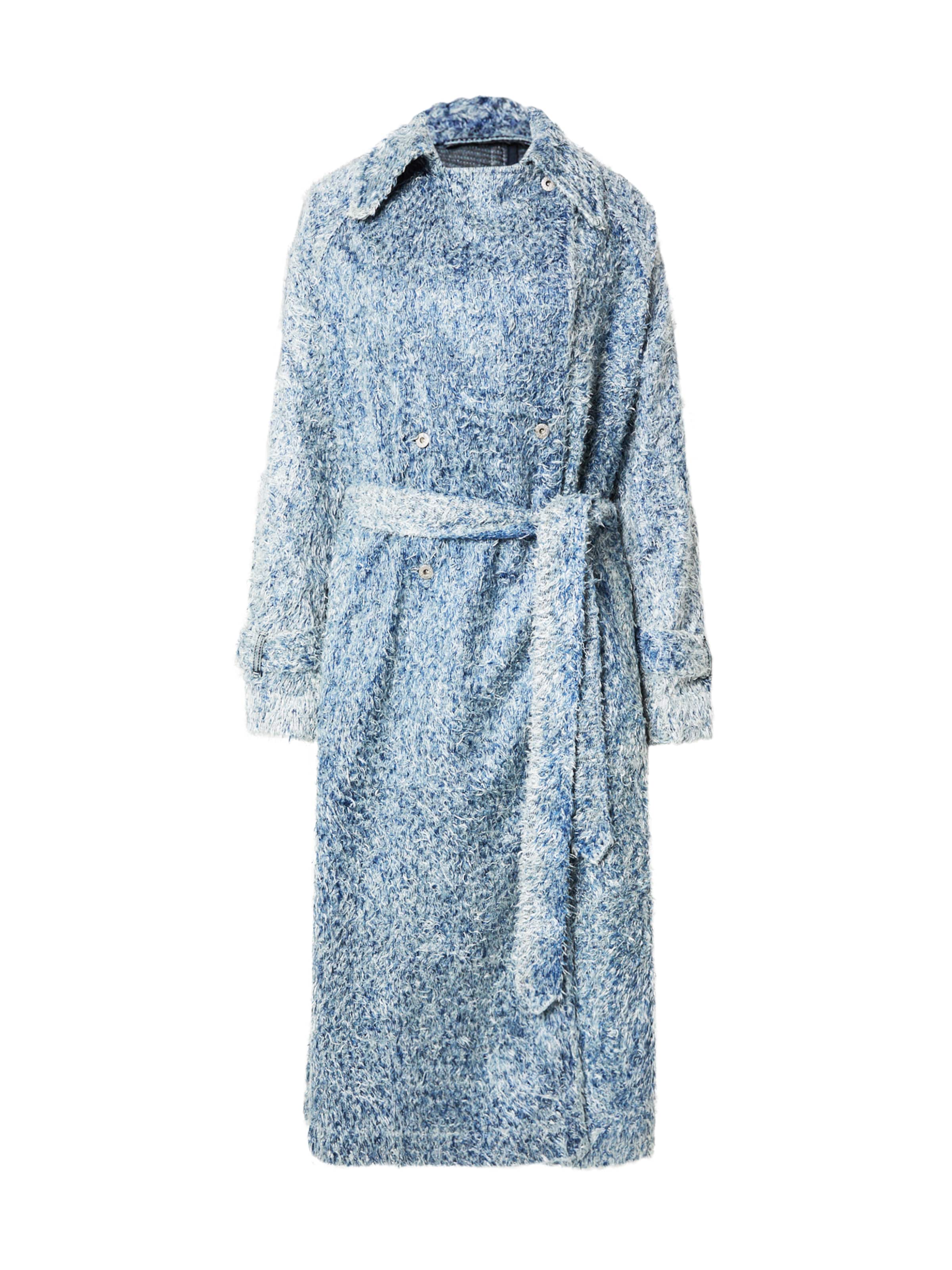 HUGO Ανοιξιάτικο και φθινοπωρινό παλτό 'Garena_1_B' σε μπλε: μπροστά