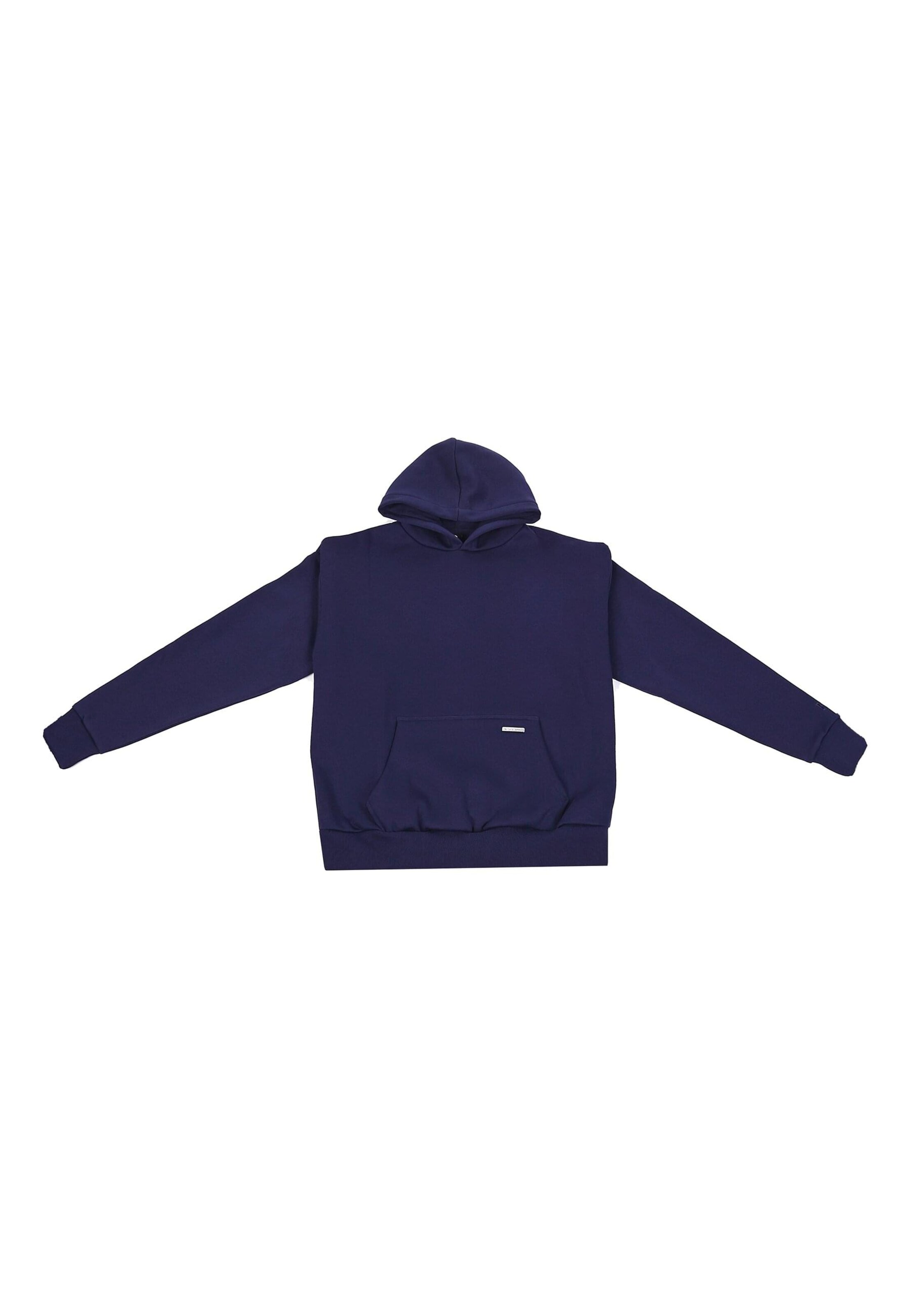 Dropsize Sweatshirt i blå: framsida