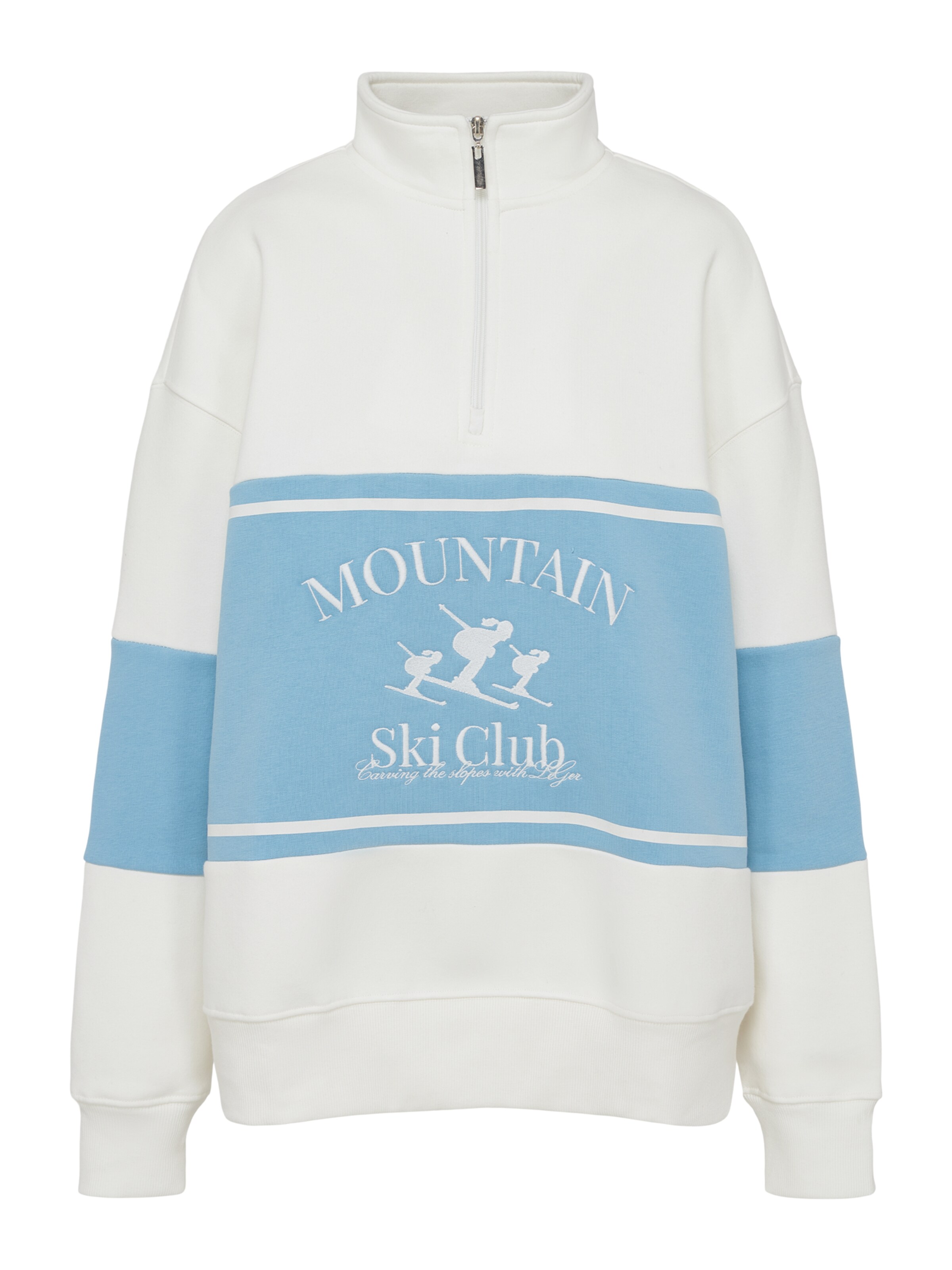 LeGer by Lena Gercke Μπλούζα φούτερ 'Cosette' σε εκρού / γαλάζιο, Άποψη προϊόντος