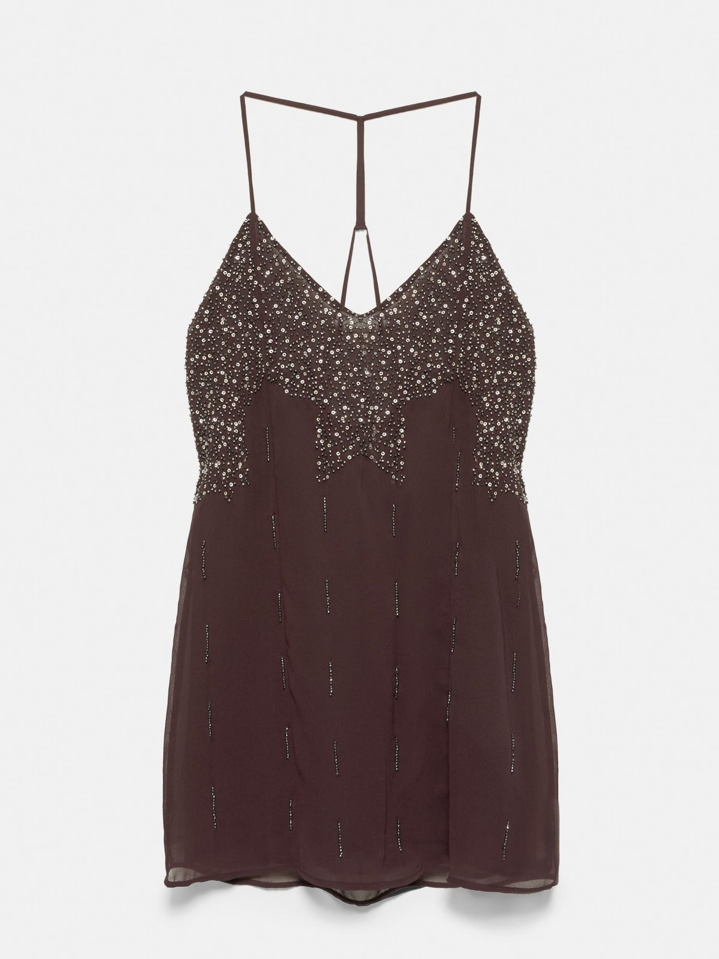 Rochie de la Pull&Bear pe roșu: față