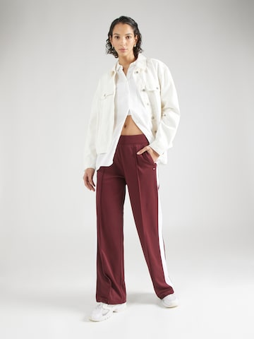 TOMMY HILFIGER Loose fit Pants in Red