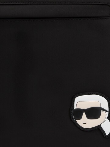 Borsa messenger di Karl Lagerfeld in nero