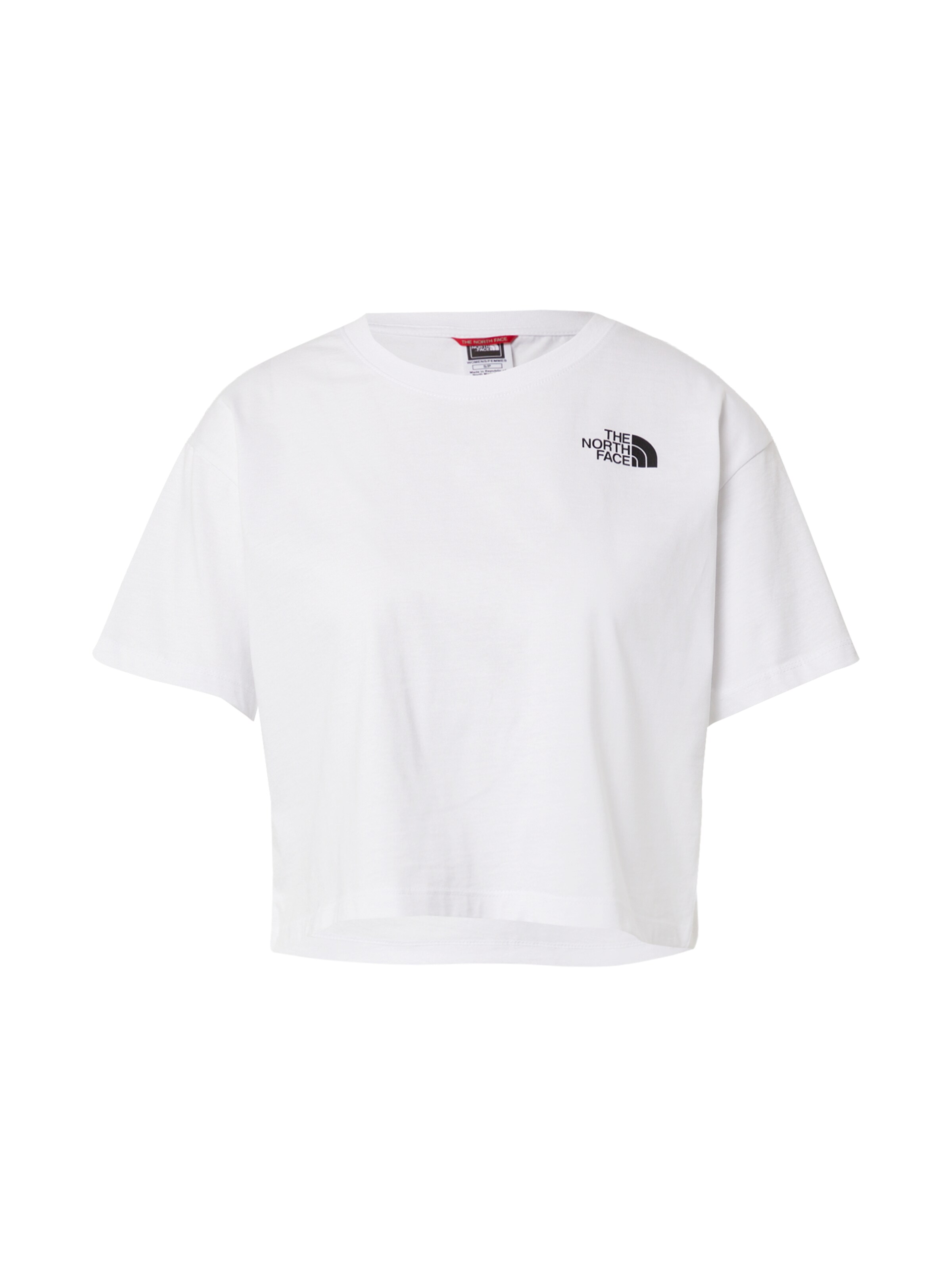 THE NORTH FACE T-Shirt in schwarz / weiß, Produktansicht