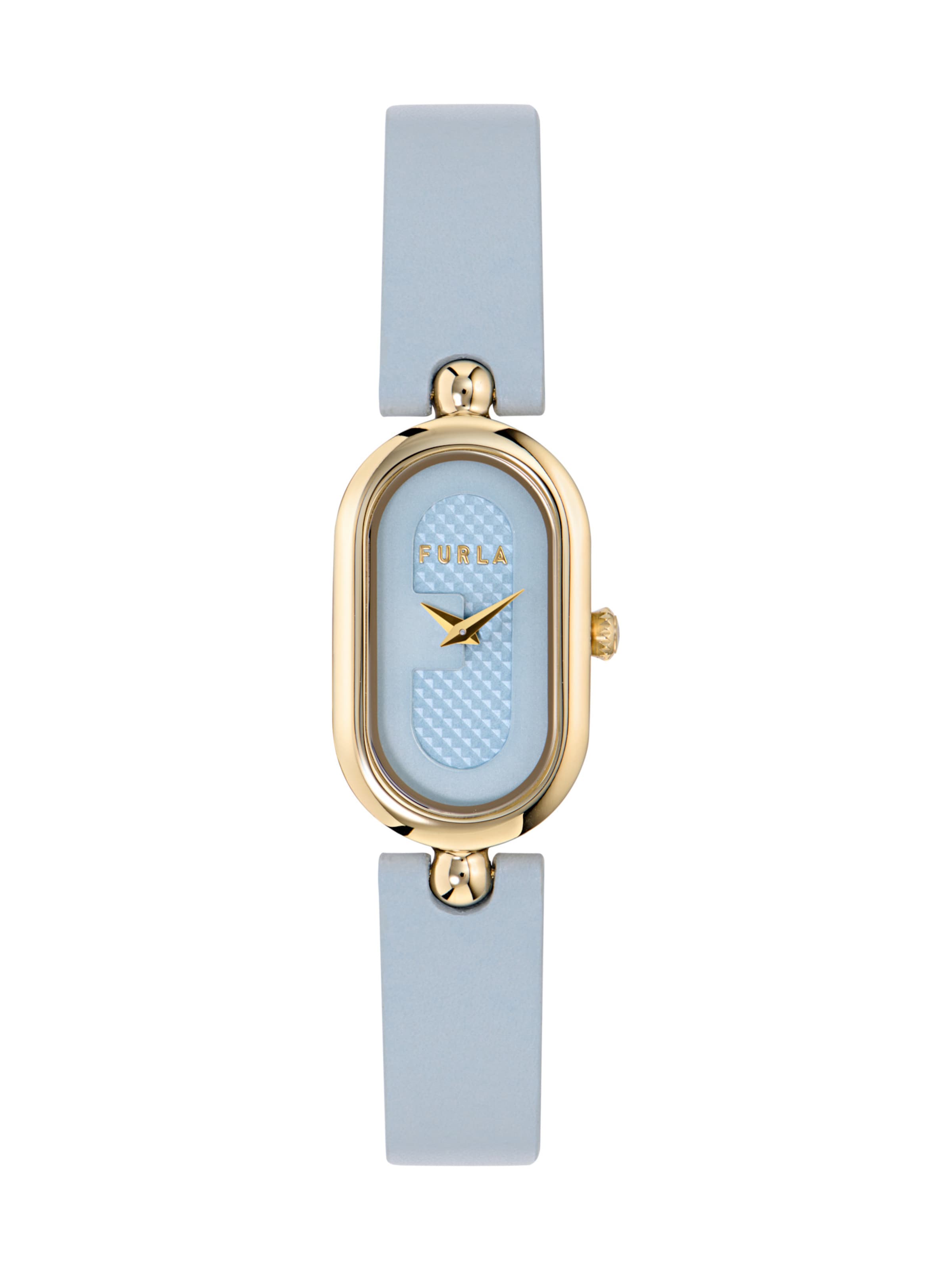 FURLA Analoguhr in Blau: Vorderseite
