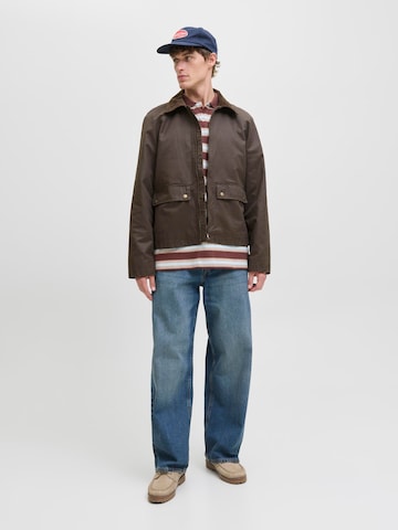 Veste mi-saison JACK & JONES en marron