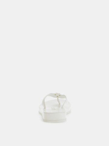 GUESS T-Bar Sandals 'Candry' in White